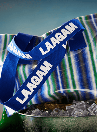  Laagam Malmö Stripe Shopper Bag