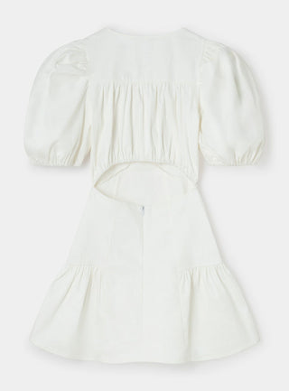  Laagam Millie White Short Dress