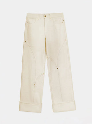 Laagam Pants Dallas Ecru