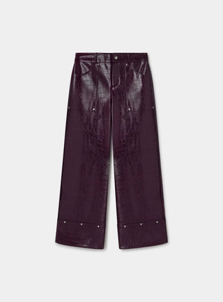 Laagam Pants Elwyn Burgundy
