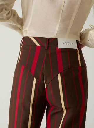 Laagam Pants Leroy Dark Brown