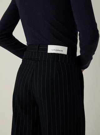Laagam Pants Stella Navy Blue