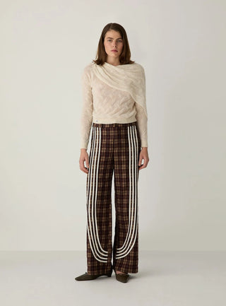 Laagam Pants Zion Leroy Dark Brown