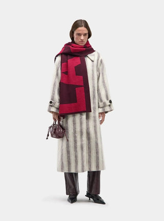 Laagam Scarf Damson Plum