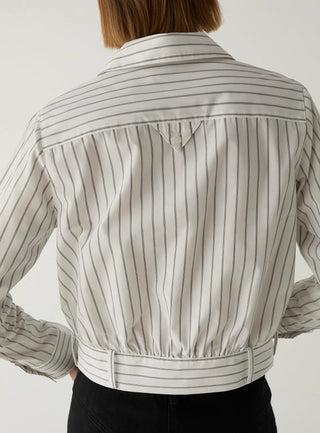 Laagam Shirt Ryka White Striped