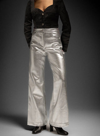  Laagam Studio54 Silver Pants