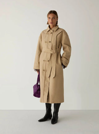 Laagam Trench Antwerp Camel