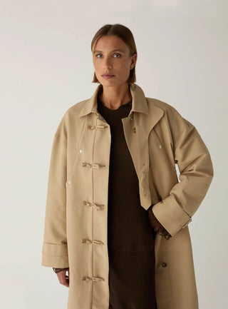 Laagam Trench Antwerp Camel