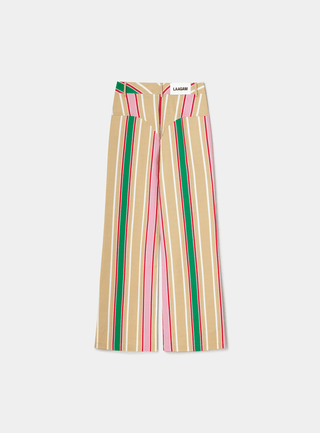  Laagam Leroy Brown Striped Twill Pants
