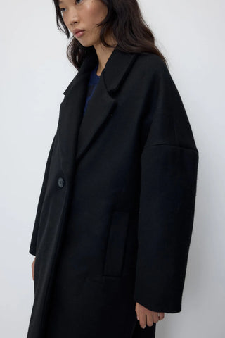 Rita Row Coat Cedar Black