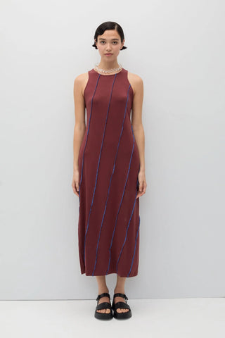 Rita Row Dress Faten Rust