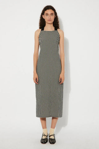 Rita Row Dress Oyster Black