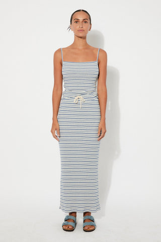 Rita Row Durazno Blue Stripes Skirt - Anavi