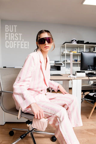  Rita Row Garçon Pink Stripes Pants