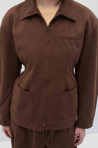 Rita Row Jacket Minos Brown