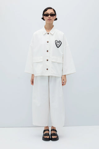 Rita Row Jacket Stelle Heart Print
