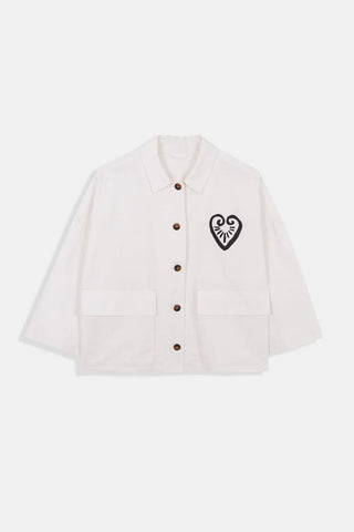 Rita Row Jacket Stelle Heart Print