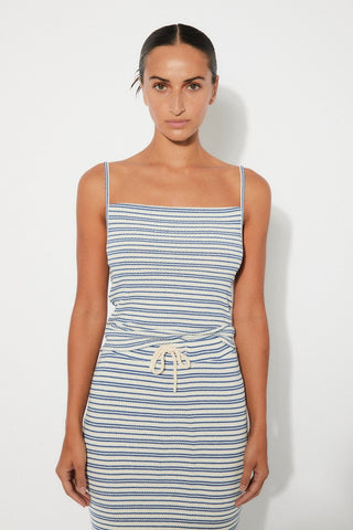 Rita Row Ripe Blue Stripes Top - Anavi