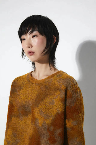 Rita Row Sweater Dizz Rust/Brown