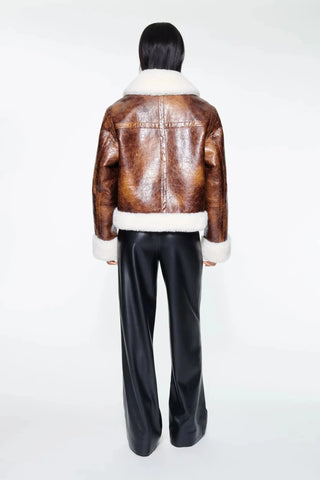 Stand Studio Jacket Lorelle Brown/Off White