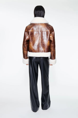  Stand Studio Lorelle Shearling Jacket