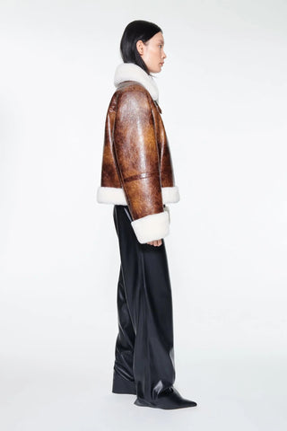  Stand Studio Lorelle Shearling Jacket