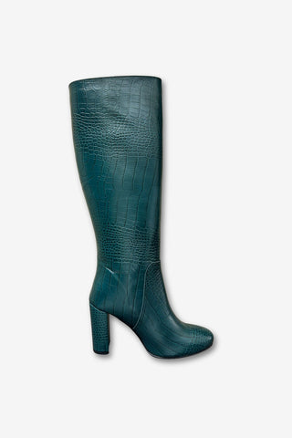  Way Out London Croco Green Boots