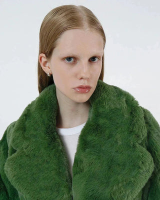  Apparis Milly Green Fur Jacket