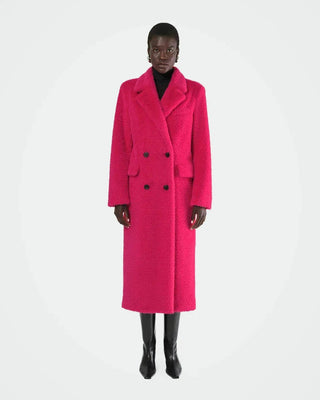  Apparis Astrid Pink Fur Coat